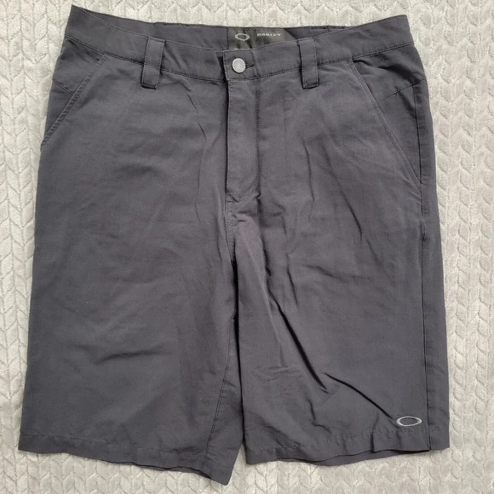 Oakley‎ Take Pro 3.0 Performance Stretch Golf Shorts Mens 34 Black 441160